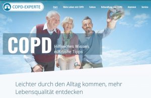 Neue Website für COPD-Erkrankte