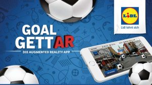Zur Fußball-WM kostenlose App von Lidl