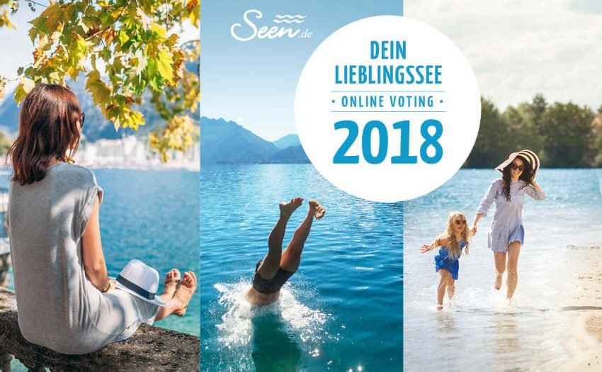 Seen.de sucht den Lieblingssee 2018