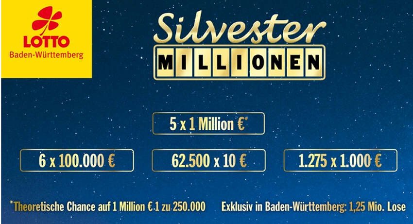 Silvester Millionen Baden WГјrttemberg
