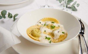 Ravioli selbstgemacht mit Spinat-Hackfleischfüllung