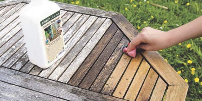 So werden Outdoor-Möbel und Holzterrassen wieder schön