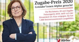 Würdigung für Firmengründer der Generation 60plus