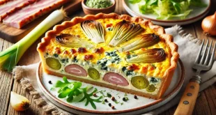 kassler lauch quiche mit blauschimmelkäse1