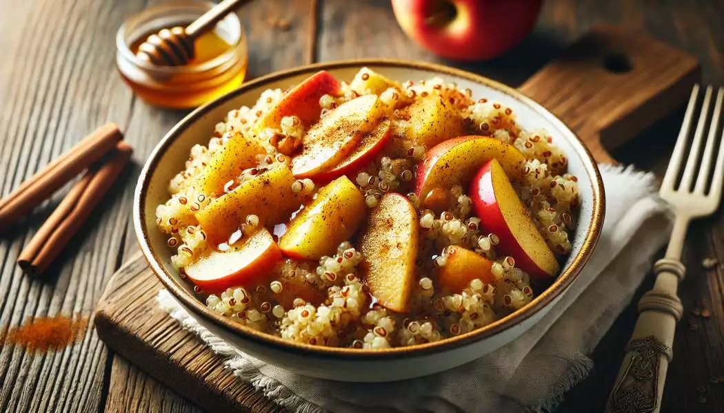 Apfel-Zimt Quinoa | SENION
